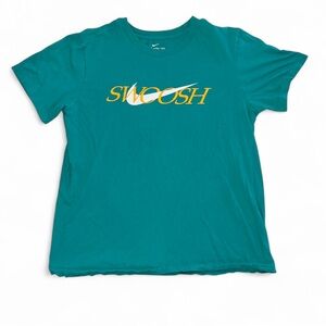 Green Nike Swoosh Tee
